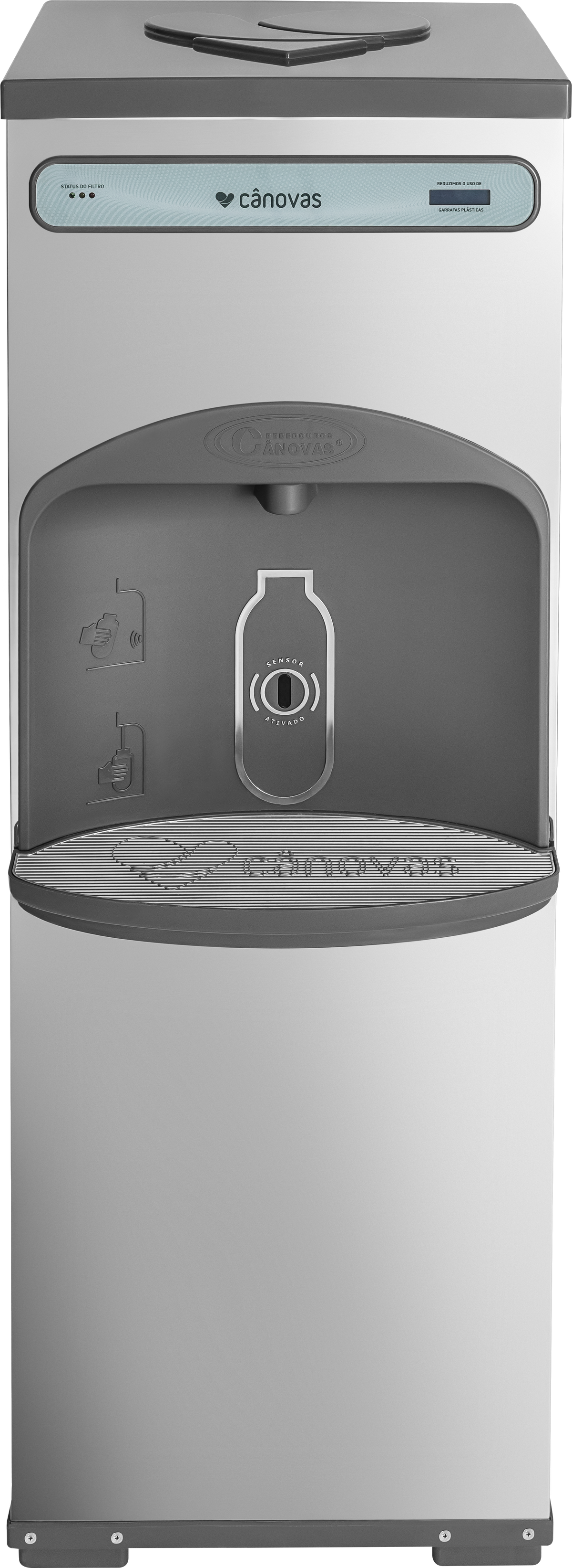 Bebedouro Industrial Cânovas SENSOR 25 • INOX • Sensor Infravermelho