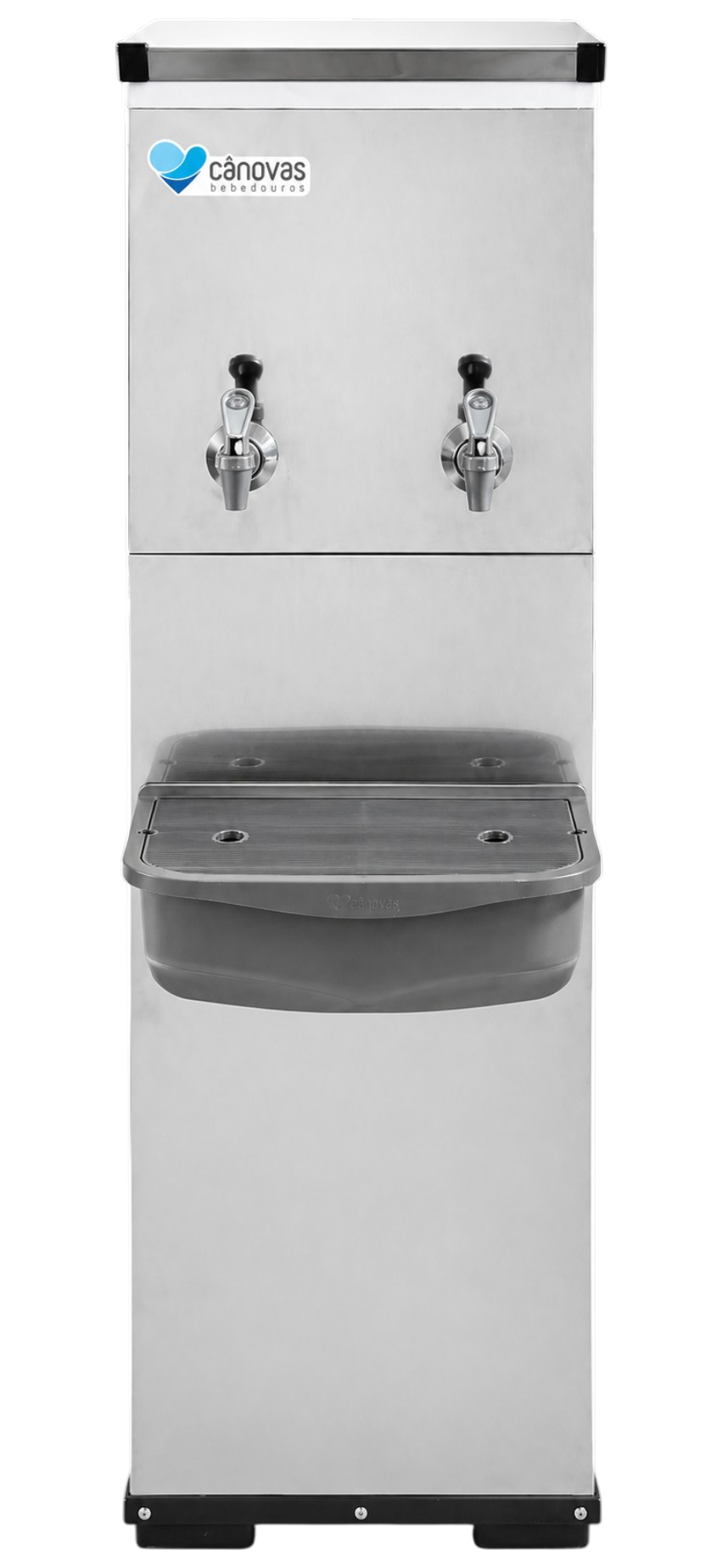 Bebedouro Industrial Cânovas START 25 • INOX • 2 Torneiras