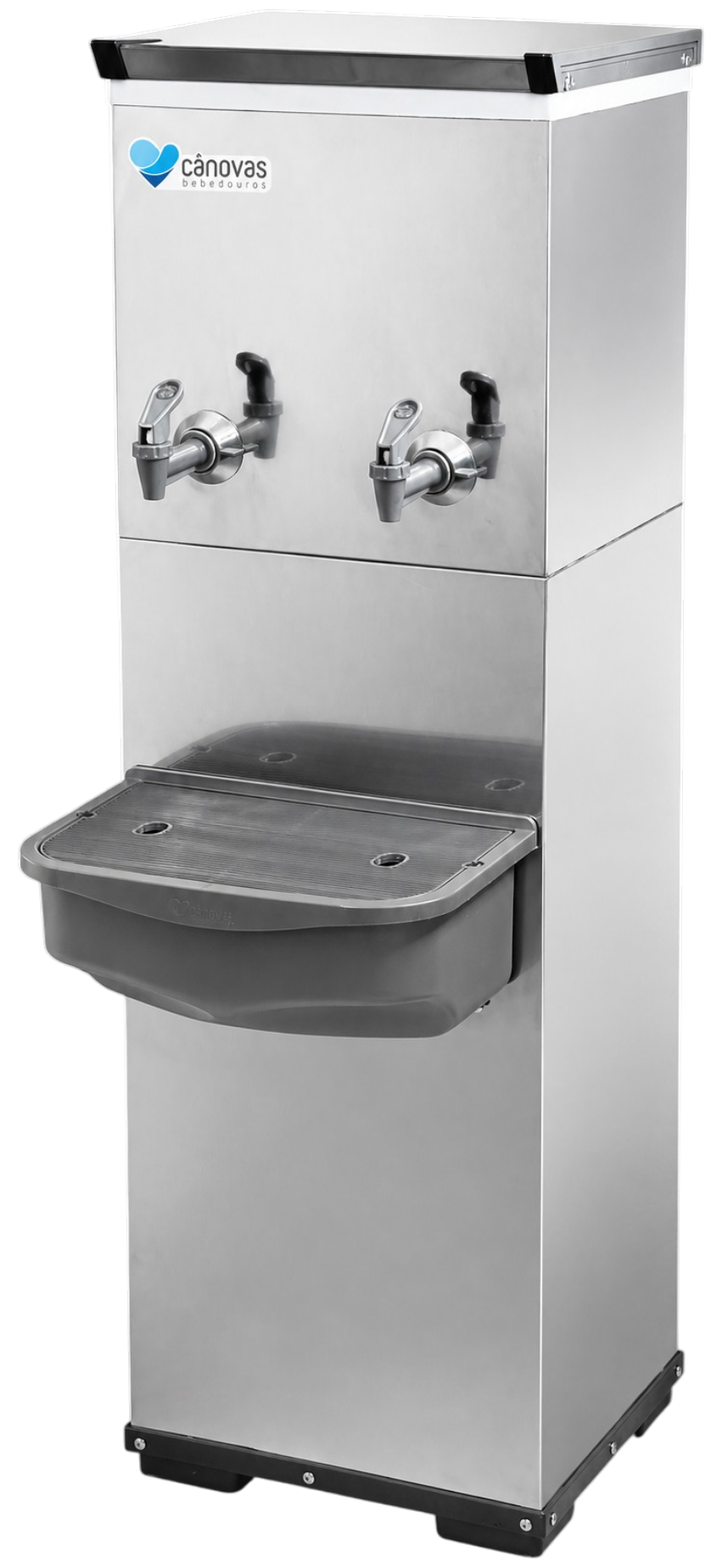 Bebedouro Industrial Cânovas START 25 • INOX • 2 Torneiras