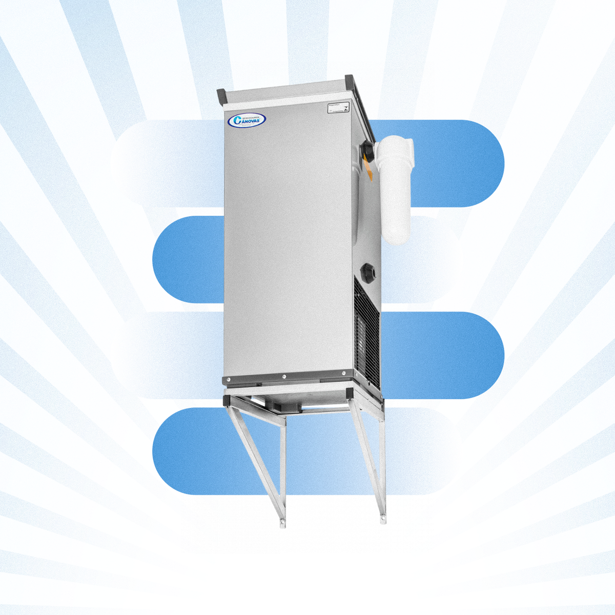 Bebedouro Industrial Cânovas LS 50L • INOX • Suspenso